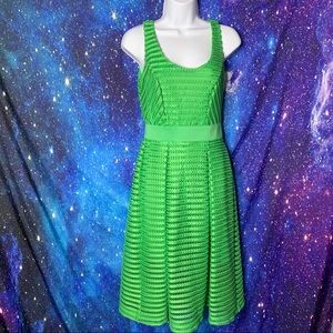 NY & Co.- Green Scoop-neck Sleeveless Dress 2